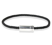 7G Cable Nato Braceletet - Black Slick Polished Armband Schwarz