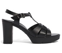 High Heel Sandale Schwarz