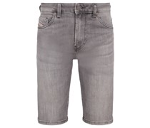 Slim Fit Shorts Grau