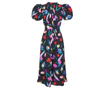 Noon Midikleid Schwarz