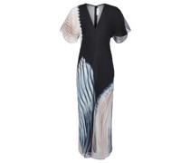 Midikleid Mehrfarbig