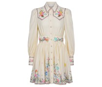 Clover Mini Shirt Dress Minikleid Mehrfarbig