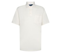 Classic Fit Poloshirt Weiß