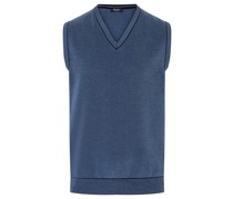 Regular Fit Pullunder Blau