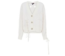 Cardigan Weiß