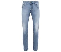 Tapered Fit Jeans Blau