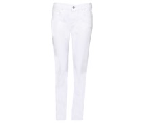 Amber Slim Fit Jeans Weiß