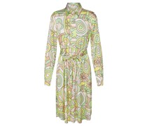 Midikleid Mehrfarbig