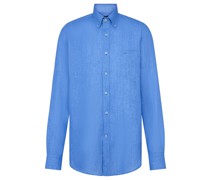 Casual-Hemd Blau