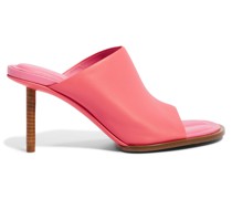 Les Mules Rond Carre Pink