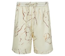 Seidenhose Gelb