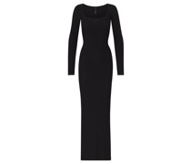Soft Lounge Maxikleid Schwarz