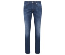 George Slim Fit Jeans Blau