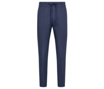 Wide Leg Hose Navy