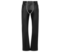 Straight Fit Hose Schwarz