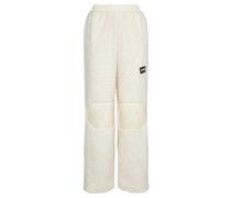 Teddy Sweatpants Beige