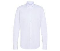 Regular Fit Casual-Hemd Weiß
