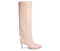 Moc Croc High Heel Stiefel Rosa