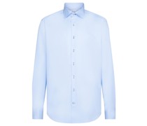 Fitted Body Business-Hemd Blau