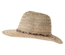 Fedora Strohhut Beige