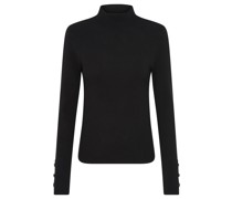 Lila Pullover Schwarz