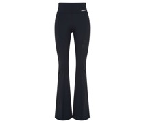 Slit Leggings Schwarz