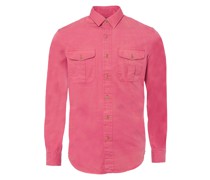 Regular Fit Hemd Pink