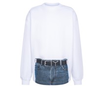 Jean Paul Gaultier x Sweatshirt Weiß