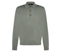 Wollpullover olive