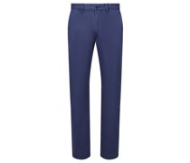 Slim Fit Hose Blau