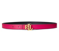 Ledergürtel Rot