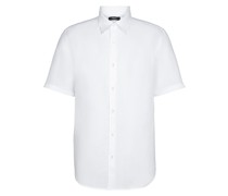 Regular Fit Casual-Hemd Weiß
