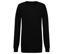 Wollpullover Schwarz