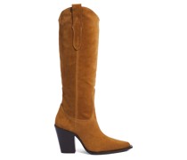 High Heel Stiefel Braun