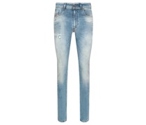 Skinny Jeans Blau