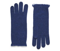 Kaschmir-Handschuhe Blau