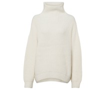 Rollkragenpullover Weiß