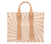 Swirl L Shopper Beige