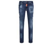 Skinny Jeans Blau