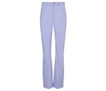 Slim Fit Hose Lila