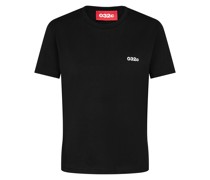 Slim Fit T-Shirt Schwarz