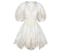 Tiggy Embroidered Mini Dress Minikleid Weiß