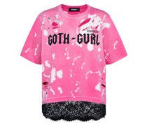 Goth-Gurl T-Shirt Rosa