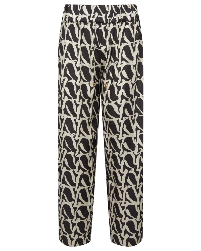 AERON Damen Aurella Wide Leg Hose Mehrfarbig