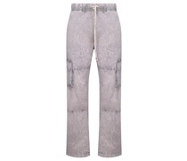 Cargohose Grau