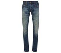 Slim Fit Jeans Blau