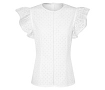 Bluse Weiß