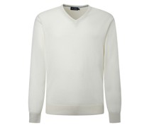 Wollpullover Weiß