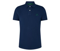 Poloshirt Blau
