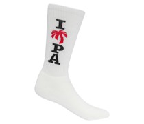 Socken Weiß